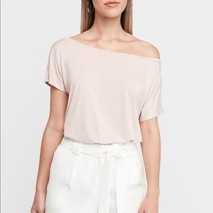 Express Off the Shoulder London Tee